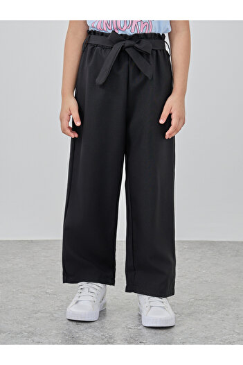 Styli Pack of 2 - Solid Elastic Waist Straight Leg Pants
