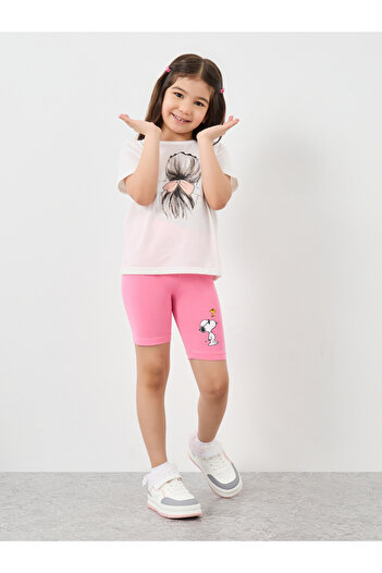 Styli Snoopy Print Cycling Shorts