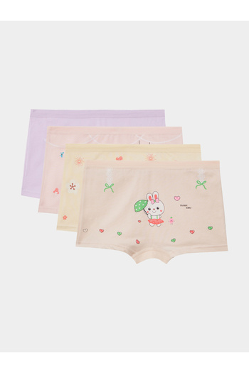 Styli Pack of 4 - Bunny Print Boxer Shorts