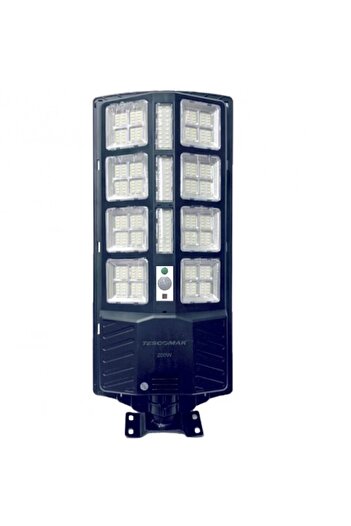 Smartio 200W Solar Street Lamp with Remote, 180° Angle, Energy-Efficient LED, Waterproof