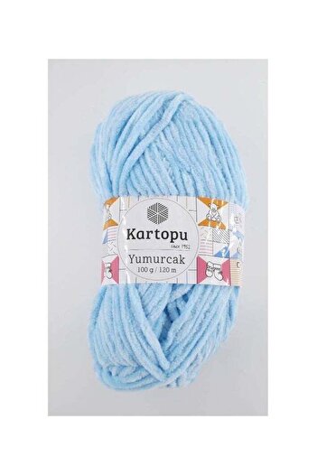 Kartopu K523 Yumurcak Knitting Yarn – 100g, 120m | Soft Polyester Yarn for Babywear, Blankets & Cr