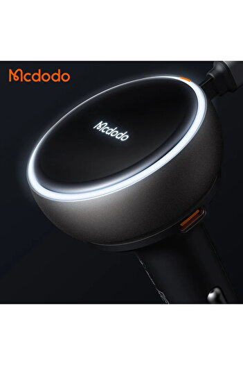 Mcdodo CC-4850 80W USB-C Geri çekilebilir kablo Hızlı araç şarj cihazı