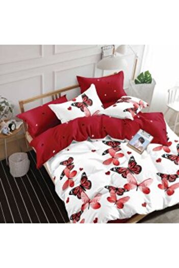 Ralex Bed Linen Set Double Cotton Finet 6 Pieces 220 x 240 cm, Quilt 200 x 230 cm, 2 Pillowcases 50 x 70 a