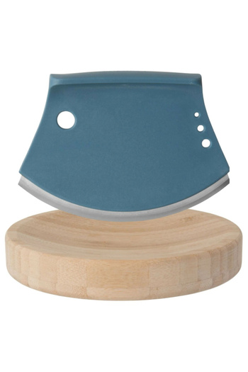 Berghoff Leo High Quality Herb Cutter with Cutting Bowl and Integrated Herb Stripper