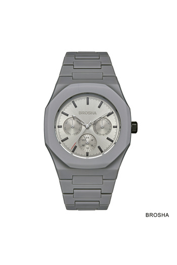 marvina BROSHA Men's Carbon Watch (Grey)