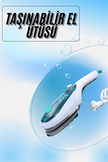ZERO LAND Msa-Shop 1500W Portable Steam Iron |   Suitable for All Fabrics, Compact Design with Accessory Set