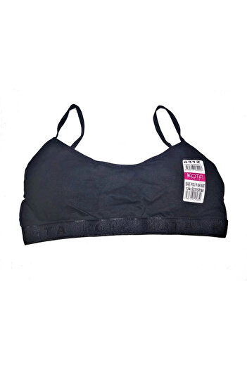 KOTA Women's Black Rope Strap Pad Bustier