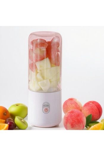 Saharaz Portable Blender, 500 ML Personal Blender for Smoothie, USB Rechargeable ,with 6 Blades,Great gift