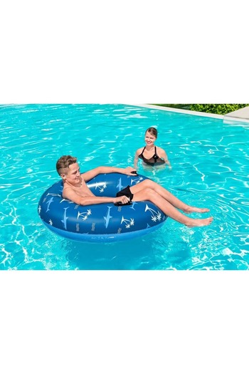 BESTWAY Nautical Themed Swim Tube – 119cm Diameter,