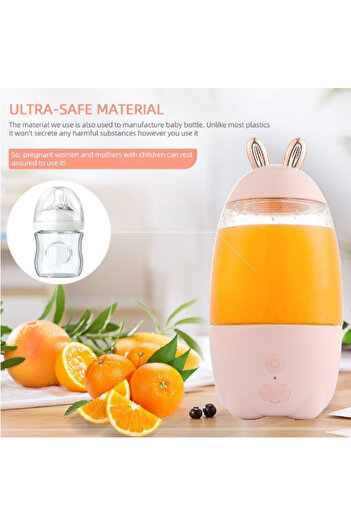 SaironStore Taşınabilir Kablosuz Şarjlı Mini Meyve Sıkacağı | Taze Meyve Blenderi & Smoothie Makinesi