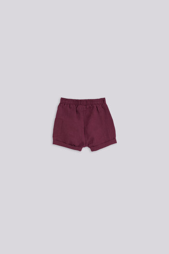 Layette Baby Boy Claret Red Trousers