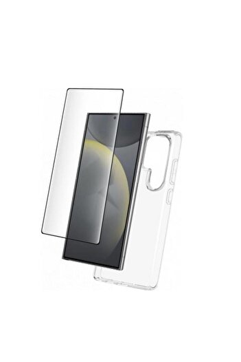 Force 2 in 1 Pack Samsung Galaxy S25 Ultra Soft Transparent Case