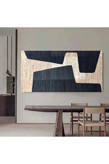 4gdran Modern Bohemian Art Canvas Painting with Hidden Wooden Frame