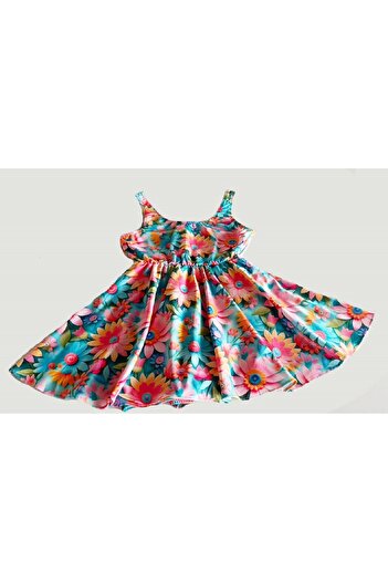 By Piera Girl's Skirted Swimmer Swimsuit