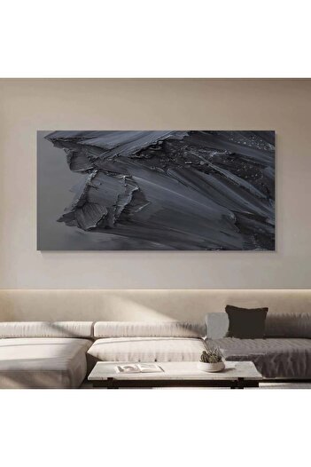 4gdran Modern abstract art canvas painting with hidden wooden frame