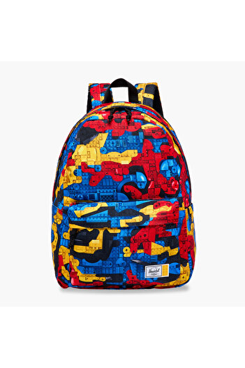 Herschel Supply Co. Herschel Supply Co Printed Backpack with Adjustable Straps and Zip Closure - 18x13x7 cms