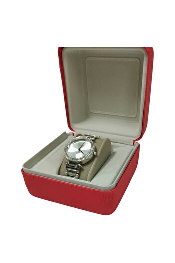 bonjorno aksesuar Watch Box Luxury Metal Leather Coated