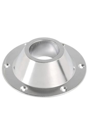OSCULATI Polished Anodized Aluminum Support, Tube Diameter 60 mm, Outer Diameter 160-280 mm