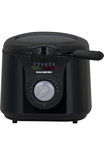 Hausberg HB-1331NG deep fryer, 1450 W, 2.5 liters, adjustable thermostat 0 - 190 degrees C, oil basket