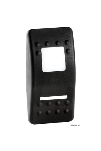 OSCULATI Folding Cover Marina R with Non-Slip Surface, Semi-Rigid Polycarbonate, Black Polyurethane