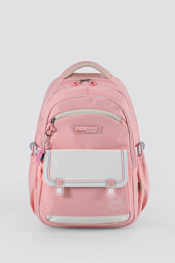 ÇÇS Waterproof Fabric Children's Multi-Eye Orthopedic Backpack School Bag 51949