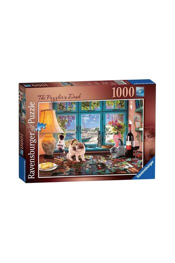 RAVENSBURGER Puzzle - Office With Puzzle, 1000 pieces