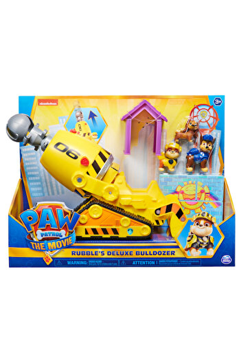 PAW PATROL The Movie - Rubble’s Deluxe Bulldozer