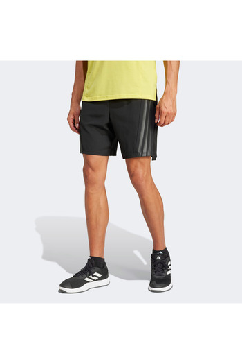 adidas Designed for Training 3 Stripes Men's Black Training Shorts