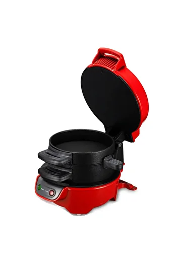 Tradeo 3-in-1 Electric Breakfast Sandwich Maker, Hamburger Grill Machine, Non-Stick Cooking Plates.