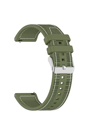 Flo Watch Strap for Samsung Galaxy Watch 4/5/Active 2, Huawei Watch GT 3 42mm/GT 3 Pro 43mm, N48, Silico