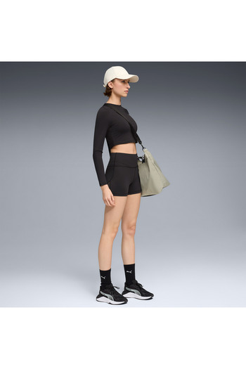 Puma Shape Cropped Ls Women's Black Training T-Shirt