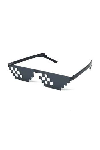 Generic Thug Life or Pixel Sunglasses for Adults or Kids Party