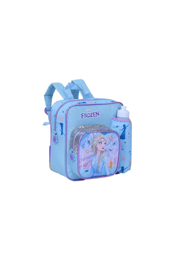 Frozen Insulated Kinder Backpack with Water Bottle, Lunch Box and Fork&Spoon 11"