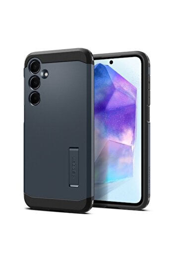 Spigen Tough Armor case for Samsung Galaxy A55 5G (Metal Slate)