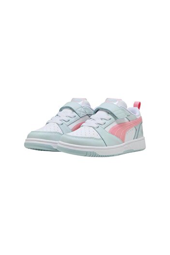Puma 402786 Rebound V6 Lo SpaceBelle Mavi Kız Çocuk Sneaker