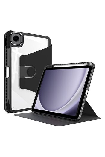 Rao Husa compatibila cu Samsung Galaxy Tab A9, Crystal Vision, U51, Premium Lexgard, Pitch Black