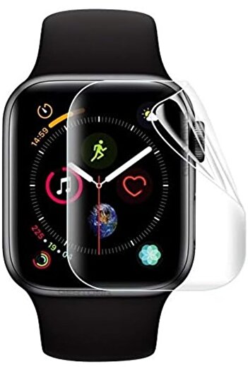 Generic Junfat Good For Apple Watch 40mm Soft Hydrogel Film Full Cover Front Protector