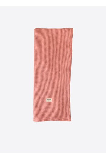 kitikate Organic Waffle Blanket Pink