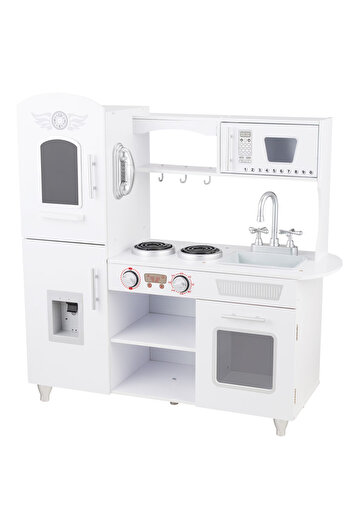 LikeSmart Bucatarie din lemn pentru copii Angel Kitchen, solida si durabila, fara margini as