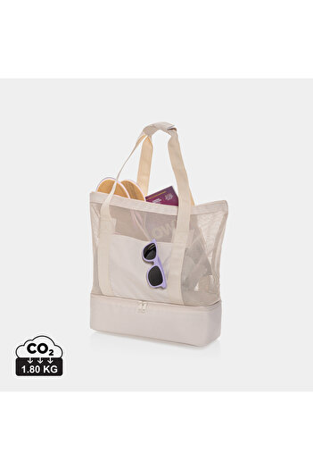 Natural Geantă frigorifică Iqlo Aware™ fabricată din plastic reciclat