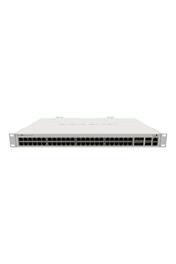 MIKROTIK Management Switch, 48 x Gigabit, 4 x 10G SFP+, 2 x 40G QSFP+, CRS354-48G-4S+2Q+RM