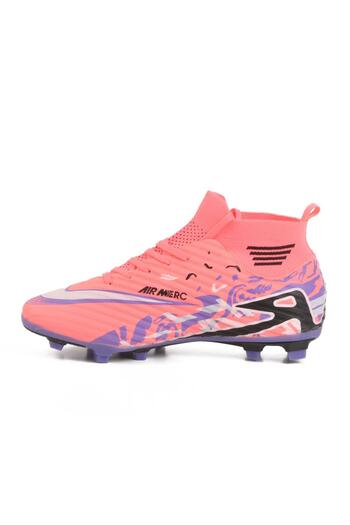 WALKWAY Wj-501 m Pink Football Boots with Socks