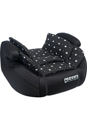 LORELLİ Convers 15-36 Kg Oto Koltuğu Yükseltici - Black Crown