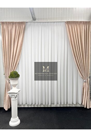 Metropolitan Concept Set of 2 Gravel curtains, worked on 10 cm wide rejansa