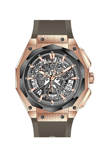 Quantum Hng1097.866 Quartz Silicone 47 mm Men Wrist Watch