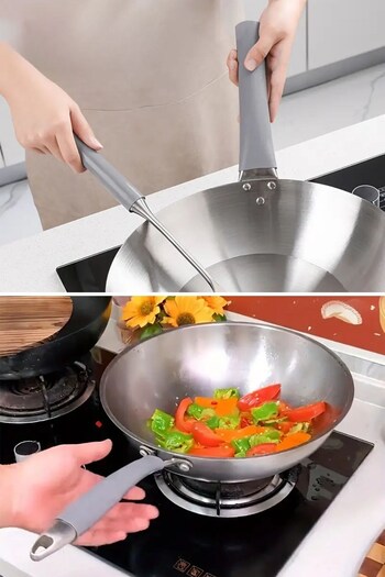 Buffer ®   Heat Resistant Silicone Rubber Pot,Door Retaining Sleeve Self Shrinking,Compatible with Any Sapa t