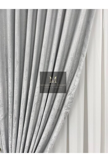 Metropolitan Concept Set of 2 Gravel curtains, worked on 10 cm wide rejansa