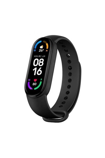 SOL Watch Strap for Xiaomi Mi Band 5/5 NFC/6/6 NFC/Amazfit Band 5, Protect, J54, Silicone, Intense D