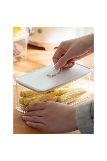 ElastiX Hermetic Container for Refrigerator, Food Storage Box, Airtight Fridge Box