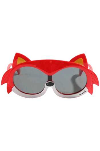 OEM Red polarized sunglasses for kids with Sonic the Hedgehog design